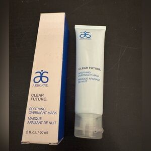 Arbonne Clear Future Soothing Overnight Mask 2oz 60mL NIB